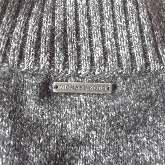 Michael Kors Wool & Cotton Zip Sweater - Picture 7 of 10